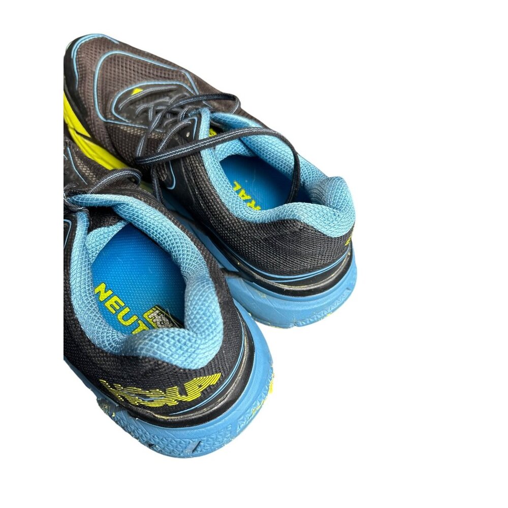 Hoka One M Napali One Mens Running Shoes Size 12 Blue & Yellow Mesh - Picture 5 of 10